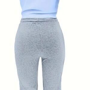 Knit sweat pants